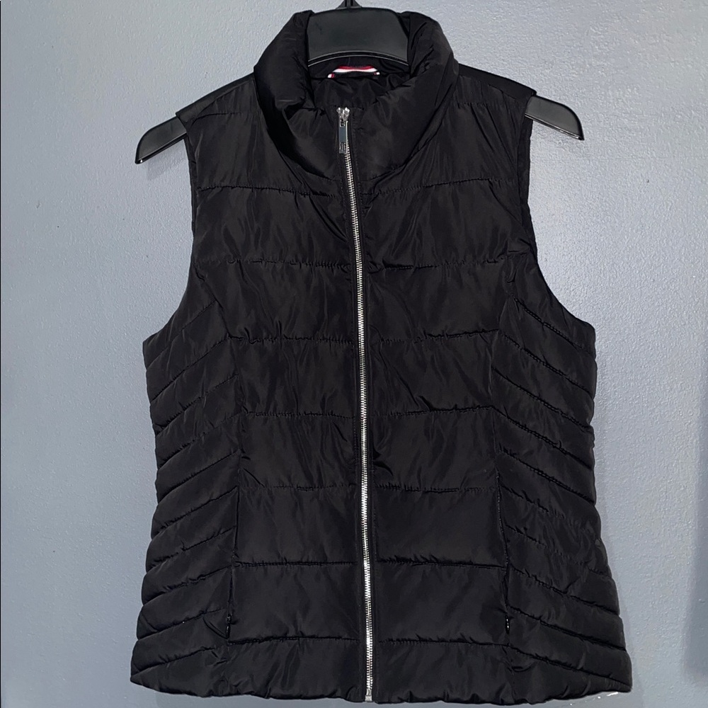 Tommy Hilfiger Black Quilted Vest